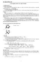 Các dạng toán về axit nitric