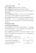 Ngân hàng đề kiểm tra môn vật lý 11