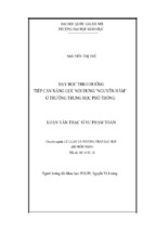 [word] dạy học theo hướng tiếp cận năng lực nội dung nguyên hàm ở trường trung học phổ thông