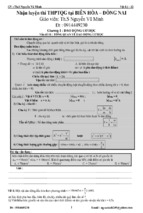 Tổng hợp lý thuyết và bài tập dao động cơ