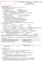 Tổng hợp đề ôn thi học kì 2 môn hóa học lớp 12