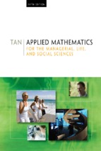 Applied mathematics for the managerial, life, and social sciences