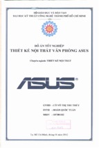 Luận văn Thiết kế nội thất văn phòng Asus