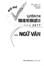 [NEW 2017] Bộ đề  luyện thi trung học phổ thông quốc gia năm 2017 môn ngữ văn – đỗ ngọc thống – nxb giáo dục