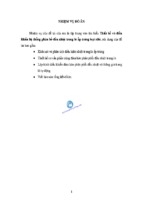 Thiết kế và điều khiển hệ thống phân bố đều nhiệt trong lò ấp trứng loại nhỏ