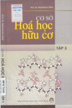 Cơ sở hóa hữu cơ - Tập 3