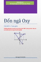 đốn ngã oxy   chủ đề 1 tam giác   trần đình cư