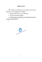 Nghiên cứu sự ảnh hưởng của các nút mạng đến các giao thức trong mạng manet.