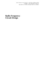 01   electronics rf circuit design