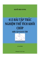 Bài tập trắc nghiệm thể tích khối chóp