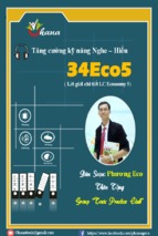 Tăng cường khả năng nghe hiểu 34Eco5 ( Lời giải chi tiết LC Economy 5)