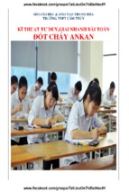 Kĩ thuật giải nhanh bài toán anđehit   xeton   donghuulee