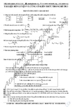 Bài tập dành cho học sinh vào lớp 11 (mức độ tb)   hè năm 2013