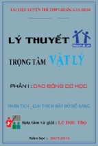 Cẩm nang tổng hợp kiến thức vật lý 12   phạm văn tùng học mãi