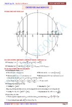 Hệ thống kiến thức trọng tâm ôn vật lý 12