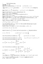 Trắc nghiệm cực trị lớp 12