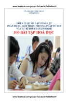 500 bài tập hóa học   donghuulee