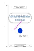ôn thi tốt nghiệp, luyên thi đại học năm 2012