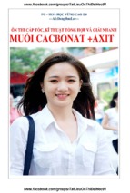 Kĩ thuật tổng hợp và giải nhanh muối cacbonat, axit