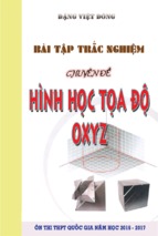 Hình học tọa độ oxyz