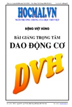 Tổng hợp các bài toàn dao động cơ