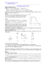 Bài tập các định luật newton