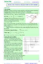 Chủ đề 2 mẫu nguyên tử bo. quang phổ nguyên tử hydro