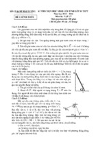 đề thi chọn học sinh giỏi môn vật lý 10