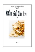 Chuyên đề điều chế kim loại