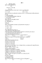 đề ôn tập hidrocacbon