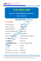 Vocabulary and phrases essential   tiếng anh 12