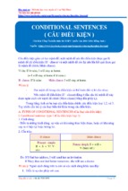 Conditional sentences   câu điều kiện   tài liệu ôn thi thpt quốc gia