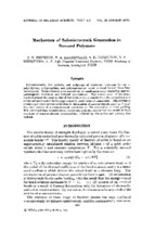 Mechanism of submicrocrack generation in stressed polymers