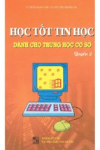 Thiết kế bài giảng tin học dành cho thcs quyển 2 