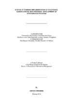 Status of training implementation of vocational schools in bac ninh province development of intervention program