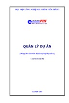 QUẢN LÍ DỰ ÁN