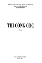 Thi công móng cọc  phần 1