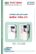 Hướng dẫn sử dụng biến tần yaskawa f7