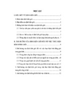 đề tài ảnh hưởng của định kiến giới đối với việc thực hiện bình đẳng giới