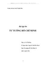 Hãy tìm hiểu về tư tưởng thân dân của chủ tịch hồ chí minh so với các bậc tiền bối. vấn đề này được đảng và nhà nước ta hiện nay giải quyết như thế nào