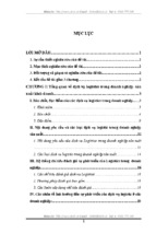 Phát triển các dịch vụ hậu cần vật tư cho sản xuất ở nhà máy nhôm đông anh