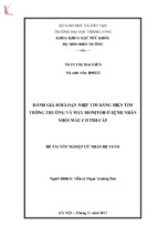 Luận văn đánh giá rối loạn nhịp tim bằng điện tim thông thường và máy monitor ở bệnh nhân nhồi máu cơ tim cấp