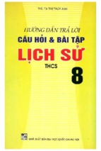 Hướng dẫn trả lời câu hỏi và bài tập lịch sử 8