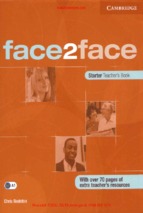 Face2face starter teachers book 