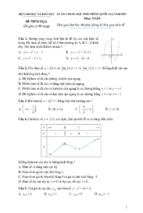 30 đề trắc nghiệm toán thi thử thpt quốc gia năm 2017 của các trường trên cả nước (có đáp án)