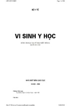 Tài liệu vi sinh y học