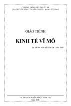 GIÁO TRÌNH KINH TẾ VĨ MÔ