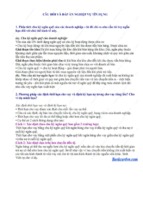 Tổng hợp 38 câu hỏi và đáp án về nghiệp vụ tín dụng