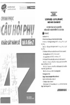 Trinh phục câu hỏi phụ phần khảo sát hàm số từ a đến z