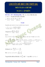 Giải bài toán min max bằng phương pháp ép biên (1)